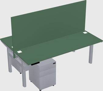 Shared electric desk