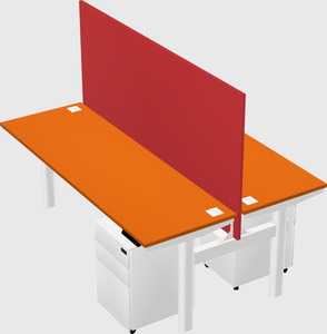 Shared electric desk