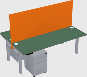 Shared electric desk