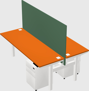 Shared electric desk