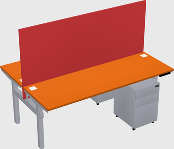 Shared electric desk