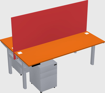 Shared electric desk