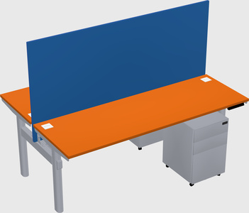 Shared electric desk