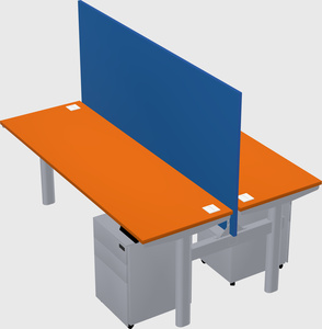 Shared electric desk