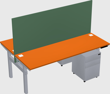 Shared electric desk