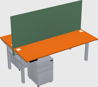 Shared electric desk