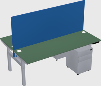 Shared electric desk