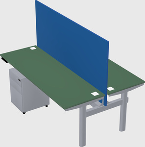 Shared electric desk