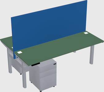 Shared electric desk
