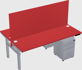 Shared electric desk