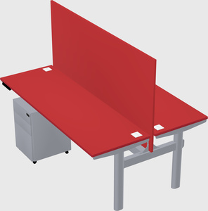 Shared electric desk