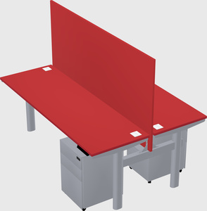 Shared electric desk