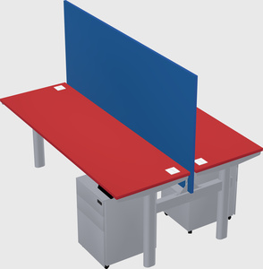 Shared electric desk