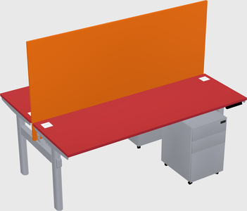 Shared electric desk