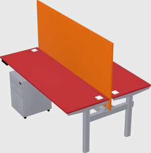 Shared electric desk