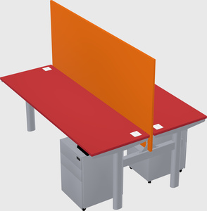 Shared electric desk