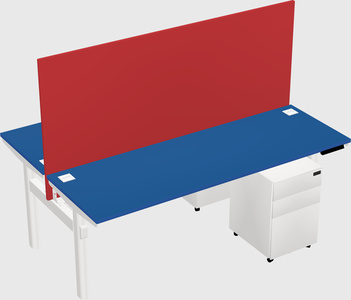Shared electric desk