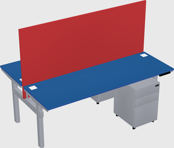 Shared electric desk