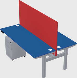 Shared electric desk