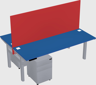 Shared electric desk