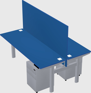 Shared electric desk