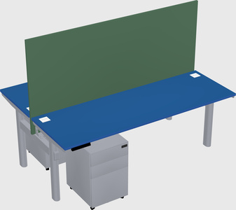 Shared electric desk