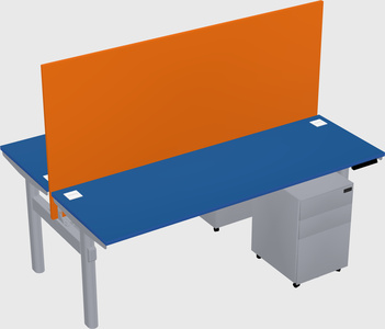 Shared electric desk