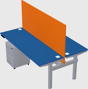 Shared electric desk