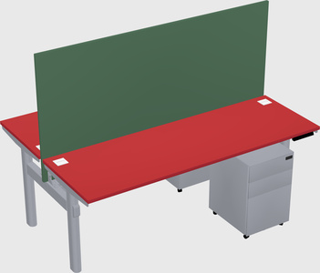 Shared electric desk