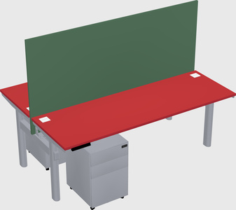 Shared electric desk