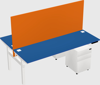 Shared electric desk