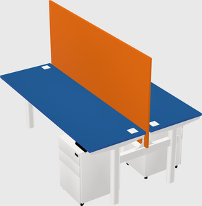 Shared electric desk