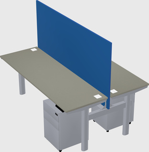 Shared electric desk