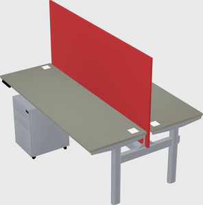 Shared electric desk