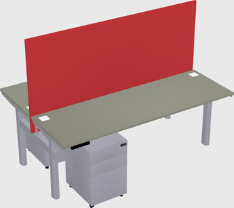 Shared electric desk