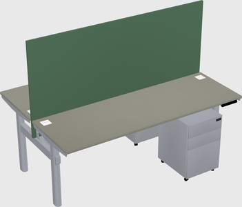 Shared electric desk