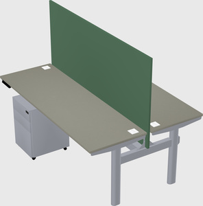 Shared electric desk
