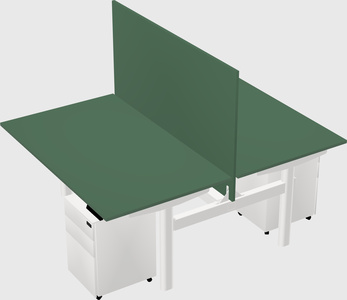 Shared electric desk
