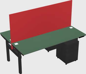 Shared electric desk
