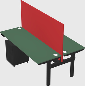 Shared electric desk