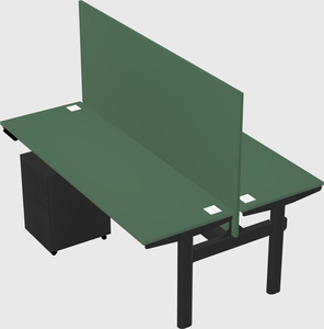 Shared electric desk