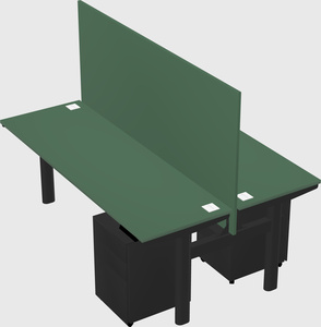 Shared electric desk