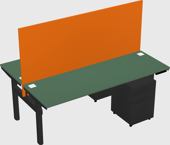 Shared electric desk