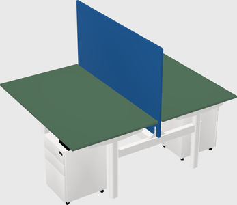 Shared electric desk