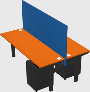 Shared electric desk
