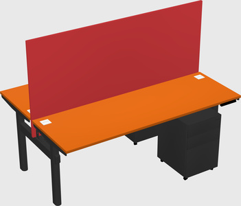 Shared electric desk