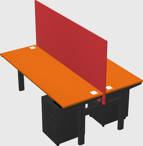 Shared electric desk