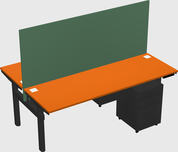 Shared electric desk