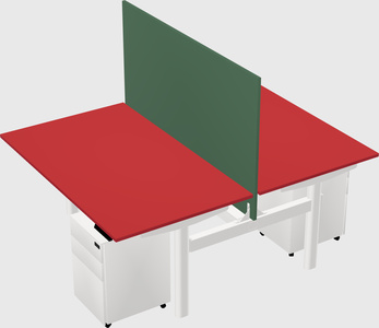 Shared electric desk