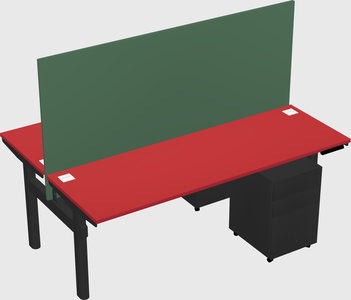 Shared electric desk